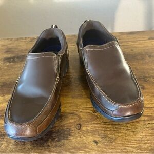 Men's Brown Leather Loafers